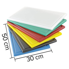 Gnç Corrugated Polyethylene Sheet, Cutting Board, 2 cm Thickness, 30x50 cm, Yellow - 2