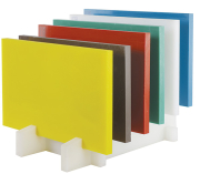 Gnç Sloped Stacking Rack Cutting Board Polyethylene 2 cm - 1