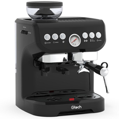 Gtech AC-517EC Manual Espresso Coffee Machine, Single Group, Black - 3