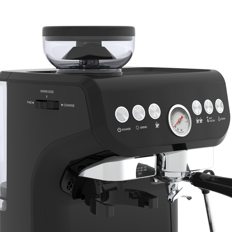 Gtech AC-517EC Manual Espresso Coffee Machine, Single Group, Black - 8