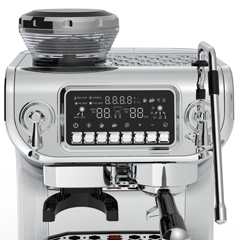 Gtech ST 530ED Digital Espresso Coffee Machine, Single Group, Grey - 6