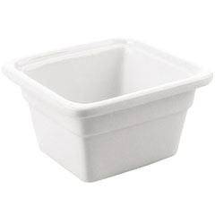 Happy Chef GN 1/6 Gastronorm Container, 10 cm, White - 1