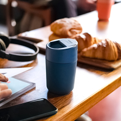 Joseph Joseph Mug and Bottle Set, Navy Blue - 4