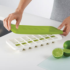 Joseph Joseph Quicksnap Plus Ice Cube Tray, Green - 2