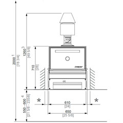 Josper Charcoal Oven, 65x66x126 cm - 2