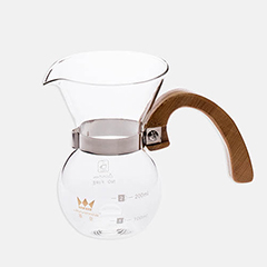 Juvenia Chemex Natural Coffee Maker, 2 Cups - 1