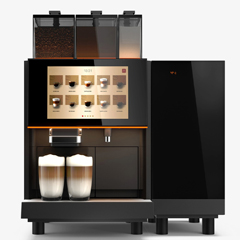 Kalerm X580C Automatic Coffee Machine 4 L, 1 Coffee Bean + 2 Chocolate Bins, 13.5 L Milk Cooler, 2700 W - 1