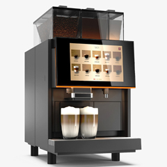 Kalerm X580C Automatic Coffee Machine 4 L, 1 Coffee Bean + 2 Chocolate Bins, 13.5 L Milk Cooler, 2700 W - 2