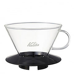 Kalita Wave Dripper 155, Glass, Black - 1