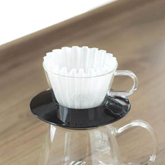 Kalita Wave Dripper 155, Glass, Black - 4