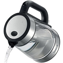 Kenwood 1.7 L Glass Kettle, 2200 W - 2