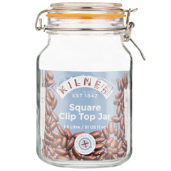 Kilner Clip Top Round Jar, 1 L - 2