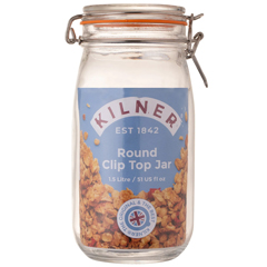 Kilner Clip Top Round Jar, 1.5 L - 2