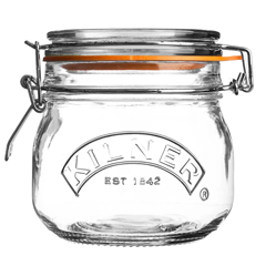 Kilner Clip Top Round Jar, 500 ml - 1