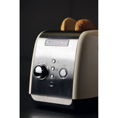 KitchenAid 2 Slice Toaster, Almond Cream, 5KMT221EAC - 4