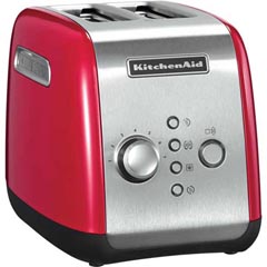 KitchenAid 2 Slice Toaster - 5KMT221, Black - 8