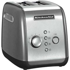 KitchenAid 2 Slice Toaster - 5KMT221, Black - 10