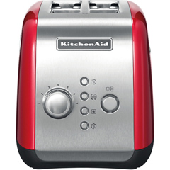 KitchenAid 2 Slice Toaster - 5KMT221, Red - 2