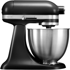 KitchenAid 3,3 L Mini Stand Mikser, Matte Black, 5KSM3311XEBM - 1