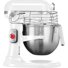 Kitchenaid 6,9 L Profesyonel Stand Mikser, White, 5KSM7990XEWH - 1