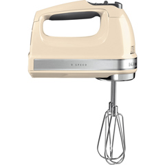 KitchenAid 9 Speed Hand Mixer - 5KHM9212, Cream - 1