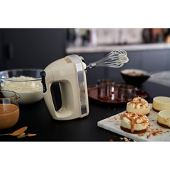 KitchenAid 9 Speed Hand Mixer - 5KHM9212, Cream - 5