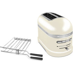 Kitchenaid Artisan 2 Slice Bread Toaster - 5KMT2204, Cream - 3