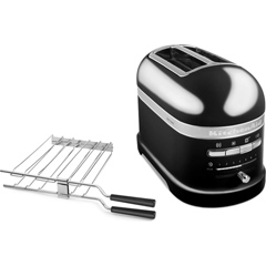 Kitchenaid Artisan 2 Slice Toaster, Onyx Black, 5KMT2204EOB - 2