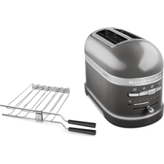 Kitchenaid Artisan 2 Slice Toaster, Medallion Silver, 5KMT2204EMS - 2