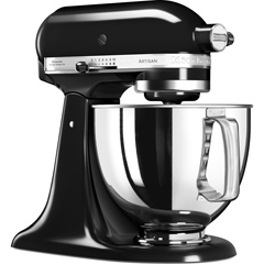 KitchenAid Artisan 4,8 L Stand Mikser, Onyx Black, 5KSM125EOB - 4