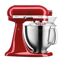 Kitchenaid Artisan 4,8 L Stand Mikser, Empire Red, 5KSM185PSEER - 1