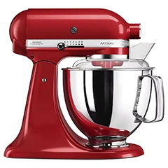 KitchenAid Artisan 4,8 L Stand Mikser, Empire Red, 5KSM175PSEER - 1