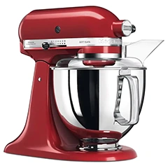 KitchenAid Artisan 4,8 L Stand Mikser, Empire Red, 5KSM175PSEER - 2