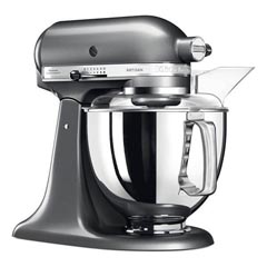 KitchenAid Artisan 4.8 L Stand Mixer Medallion Silver - 5KSM175PSMS - 2