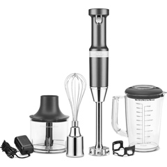 Kitchenaid Artisan Hand Blender, 5KHBBV83, Gray - 1