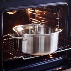 Kitchenaid Artisan Steel 3-Ply Casserole, 24 cm, 3260 - 2