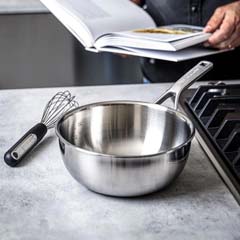 Kitchenaid Artisan Steel 3 Layered Chef Pan 20 cm, 3255 - 3