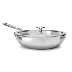 Kitchenaid Artisan Steel 3 Layer Wok Pan 28 cm, 3254 - 1