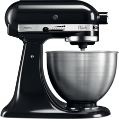 KitchenAid Classic 4,3 L Stand Mikser, 5K45SSEOB, Onyx black - 1