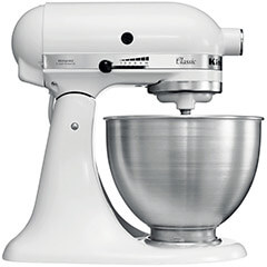 KitchenAid Classic 4.3 L Stand Mixer, 5K45SS, White - 1