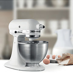 KitchenAid Classic 4.3 L Stand Mixer, 5K45SS, White - 8