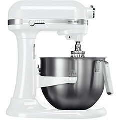 KitchenAid Heavy Duty Mikser, Beyaz, 6.9 lt - 5KSM7591XEWH - 1