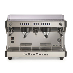 La San Marco Delecta 2 Gruplu Espresso Machine, Black - 2