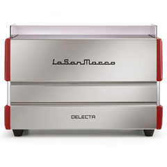 La San Marco Delecta 2 Gruplu Espresso Machine, Red - 3