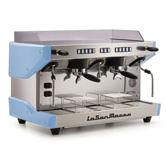 La San Marco Delecta 2 Gruplu Espresso Machine, Sky Blue - 1