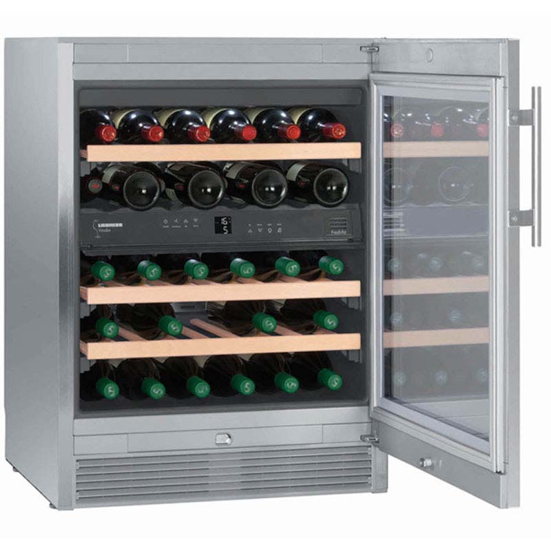 Liebherr Wtes 1672 Temperature Controlled Wine Cabinet, 40 Bottle Capacity - 2