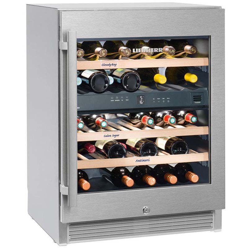 Liebherr Wtes 1672 Temperature Controlled Wine Cabinet, 40 Bottle Capacity - 1