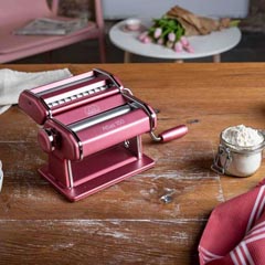 Marcato Atlas 150 Pasta Machine, Pink - 2