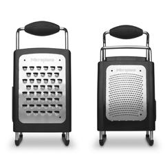 Microplane 4-Sided Box Grater, Black - 1