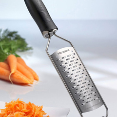 Microplane Gourmet Ribbon Grater, Black - 2